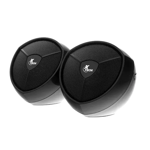 Sin marca BOCINA PARA PC XTECH IKONIC 2.0 5W/USB/3.5MM BLACK (XTS-111)