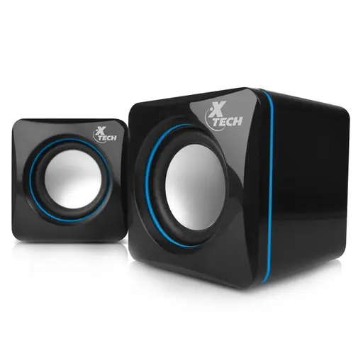 Sin marca BOCINA XTECH 2.0 5W/USB/3.5MM BLACK (XTS-110)