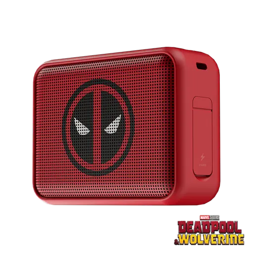Sin marca BOCINA PORTÁTIL KLIPX NITRO DEADPOOL BT/RED (KBS-025MD-D)