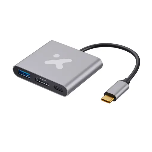 Sin marca ADAPTADOR XTECH MULTIPUERTOS USB-C 3-IN-1 (XTC-566)