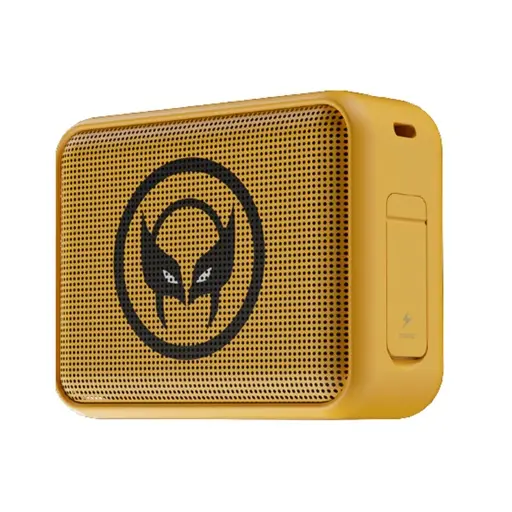 Sin marca BOCINA PORTÁTIL KLIPX NITRO WOLVERINE BT/YELLOW (KBS-025MD-W)