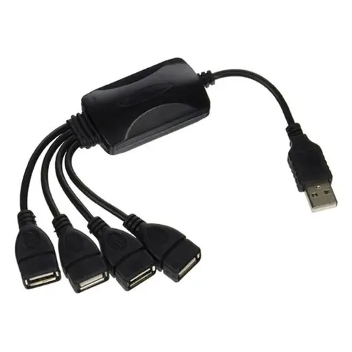 Sin marca ADAPTADOR XTECH USB 2.0/4 PT/25CM (XTC-320)