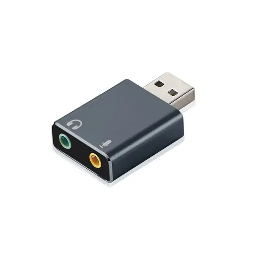 Sin marca ADAPTADOR ARGOM USB SONIDO STEREO EXTERIOR (ARG-CB-0067)