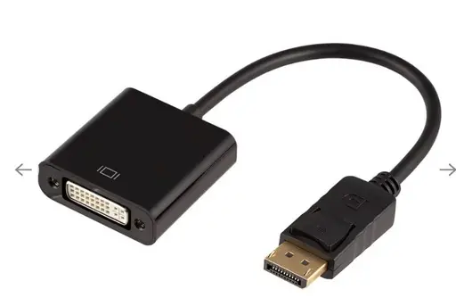 Sin marca ADAPTADOR ARGOM DISPLAYPORT TO DVI-I (ARG-CB-1322)