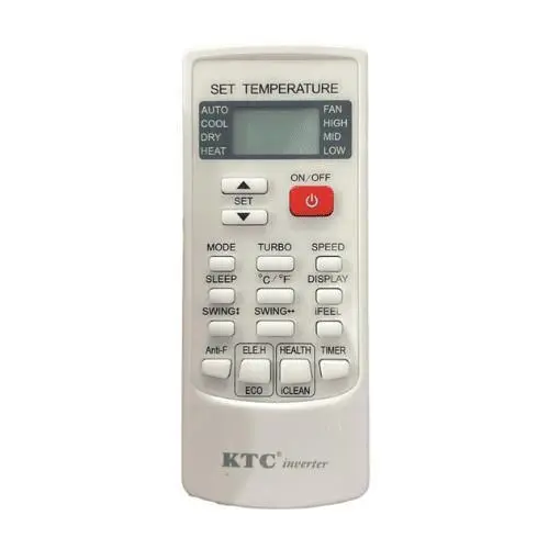 Sin marca CONTROL REMOTO KTC PARA AIRE CEC-12C-JO (11222001000112)