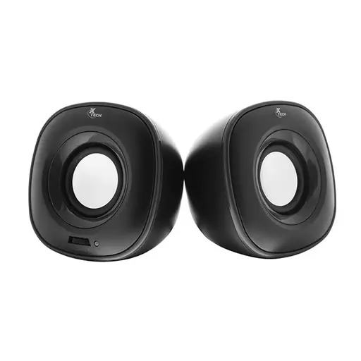 Sin marca BOCINA PARA PC XTECH 2.0 6W/USB/3.5MM BLACK (XTS-115BK)