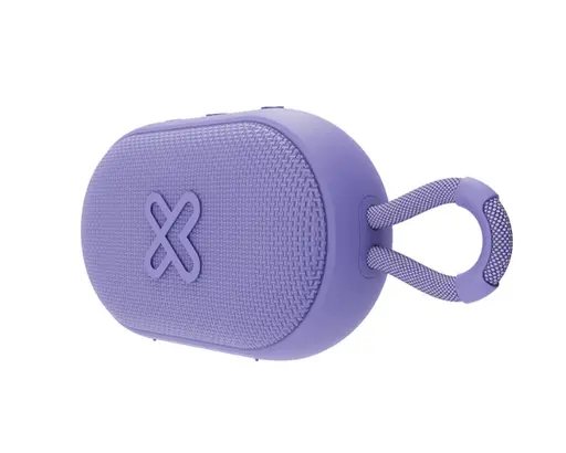 Sin marca BOCINA PORTÁTIL KLIPX GROOVE SPLASH BT/IPX7/PURPLE (KBS-030PR)