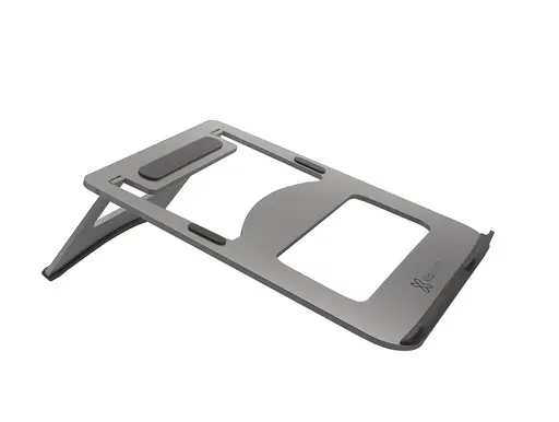 Sin marca BASE KLIPX  PODIUM PARA NOTEBOOK STAND 15.6" ALUMINUM (KAS-001)