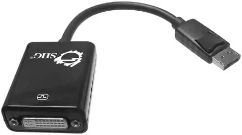 Sin marca ADAPTADOR DISPLAYPORT MALE TO DVI FEMALE (CB-DP0072-S1)