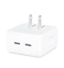 Apple iPhone ADAPTADOR APPLE 35W DUAL USB-C COMPACT POWER ADAPTER (MW2H3AM/A)