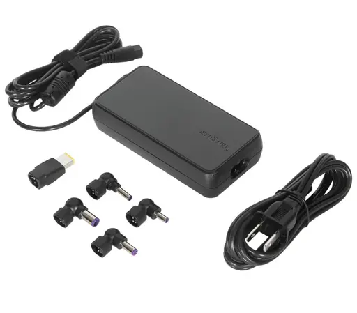 Sin marca ADAPTADOR AC TARGUS 90W SEMI-SLIM UNIVERSAL CHARGES BLACK (APA90US)