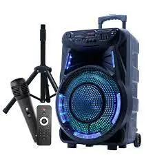 Sin marca BOCINA ARGOM SOUNDBASH 90 BT TROLLEY PARLANTE (ARG-SP-4090BK)