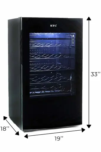 Sin marca VINERA KTC WINE COOLER 34-BOTTLES (JC-94)