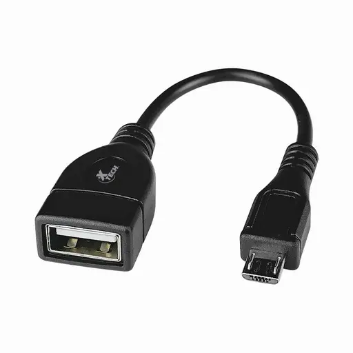 Sin marca ADAPTADOR XTECH MICRO USB MALE TO USB FEMALE OTG  (XTC-368)
