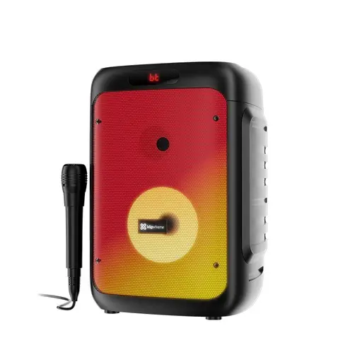 Sin marca BOCINA KLIPX 8" BOOMFIRE X BLUETOOTH PORTABLE W/MIC BLACK (KLS-652)