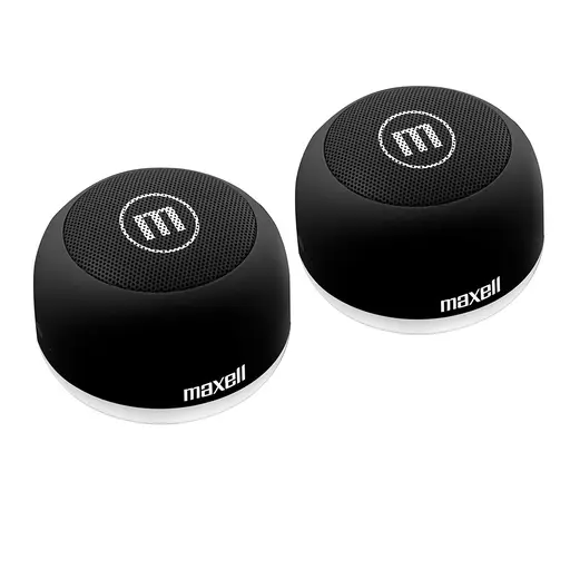 Sin marca BOCINA MAXELL BT-TWS MINI SPEAKER LED BLACK (348468)