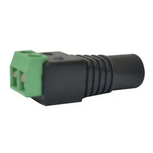 Sin marca ADAPTADOR DC SCREW TERMINAL FEMALE JACK (2.1/5.5MM)(DCPLUG-F)