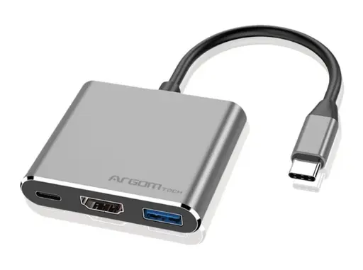 Sin marca ADAPTADOR ARGOM USB-C TO HDMI-PD USB-C-USB 3.0 (ARG-UB-0181)