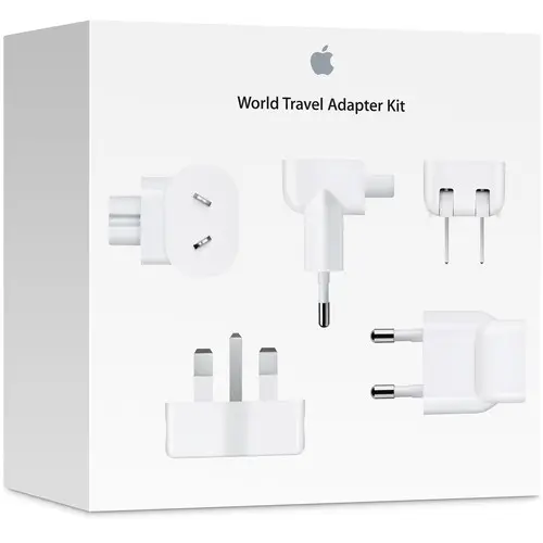 Apple iPhone ADAPTADOR APPLE WORLD TRAVEL POWER ADAPTER PLUG KIT (MD837AM/A)