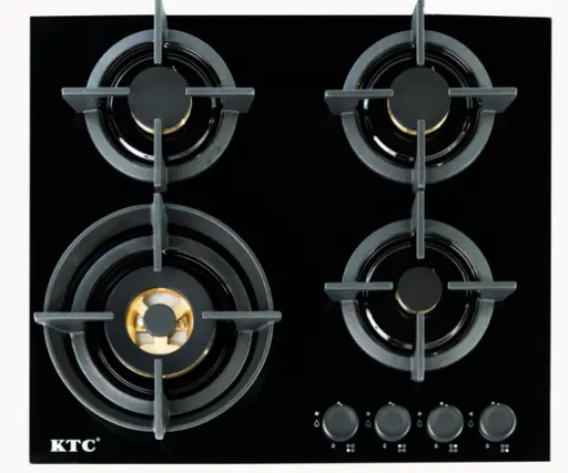 Sin marca ESTUFA KTC ESSENZA MODULAR EMPOTRADA EN CRISTAL TEMPLADO 110V (PFF640SMGB-E)