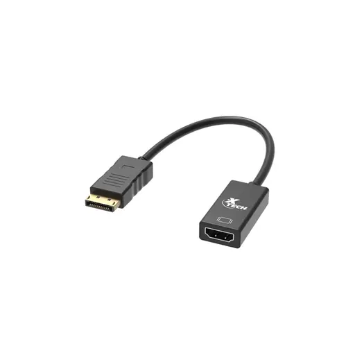 Sin marca ADAPTADOR XTECH DISPLAYPORT MALE TO HDMI FEMALE (XTC-378)