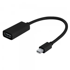 Sin marca ADAPTADOR ARGOM MINI DISPLAYPORT TO HDMI  8.5" (ARG-CB-0042)
