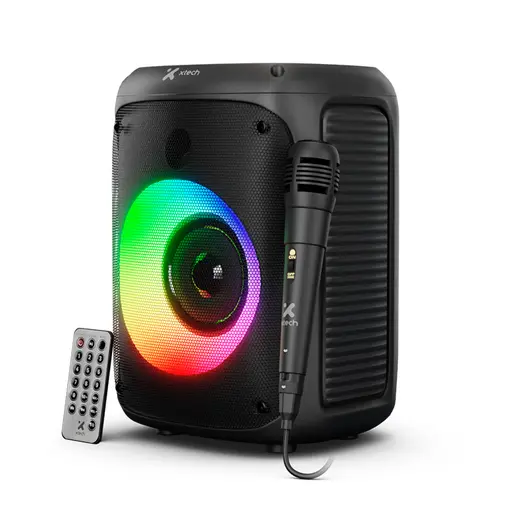 Sin marca BOCINA PORTÁTIL XTECH SONICBLOOM BT/10W BLACK (XTS-661)