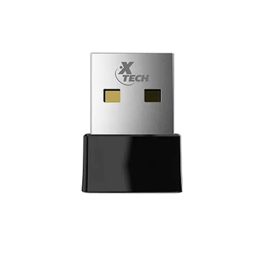 Sin marca ADAPTADOR XTECH USB NANO WIRELESS AC DUAL BAND (XTC-600)