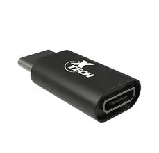 Sin marca ADAPTADOR XTECH TIPO C MALE A MICRO USB 2.0 FEMALE (XTC-526)