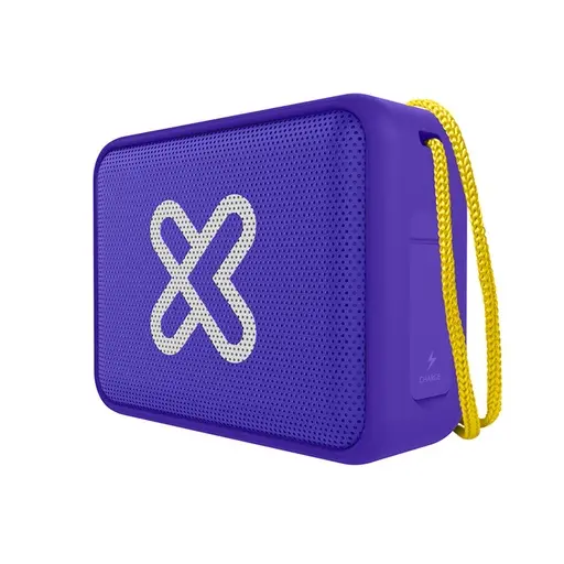 Sin marca BOCINA PORTÁTIL KLIPX NITRO BT5.0/TWS/IPX7 PURPLE (KBS-025PR)